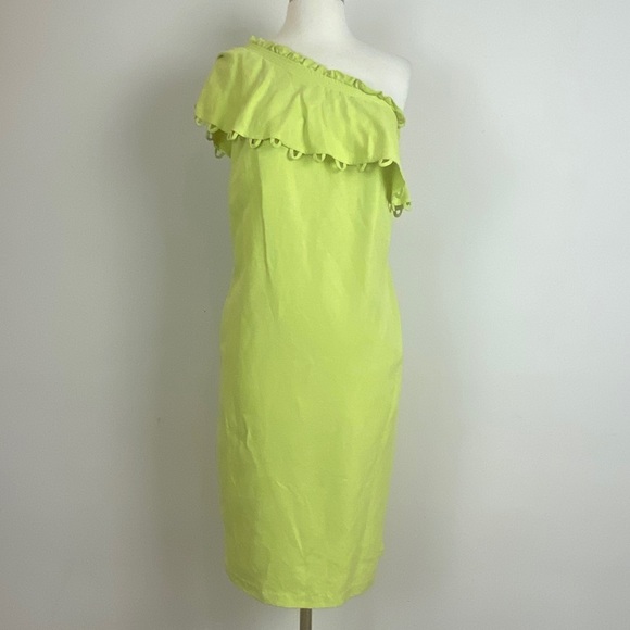 APIECE APART Reina One Shoulder Ruffle Dress
Sz 4 - Picture 3 of 13